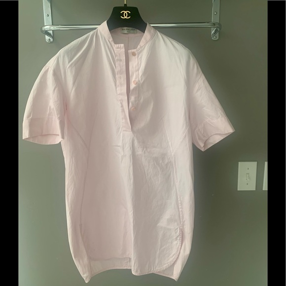 Balenciaga Light Pink Tunic Top - Picture 1 of 6